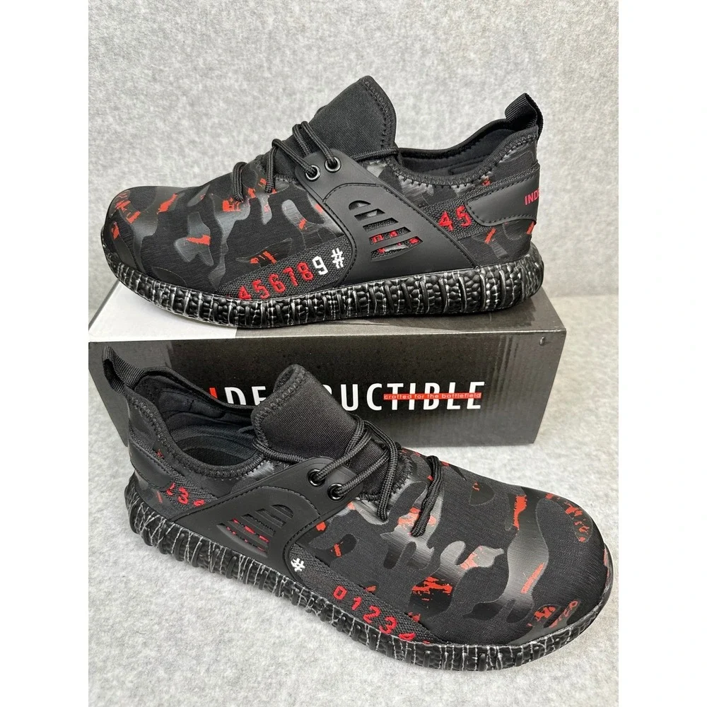 Indestructible Camo X Work‎ Shoes Steel Toe Waterproof Puncture Proof Size 12.5